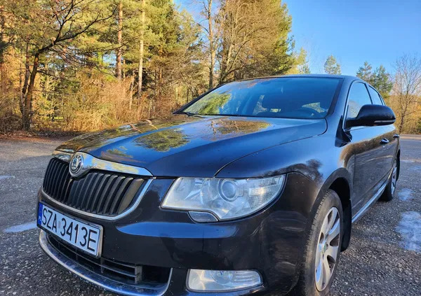 samochody osobowe Skoda Superb cena 24900 przebieg: 249000, rok produkcji 2009 z Zawiercie